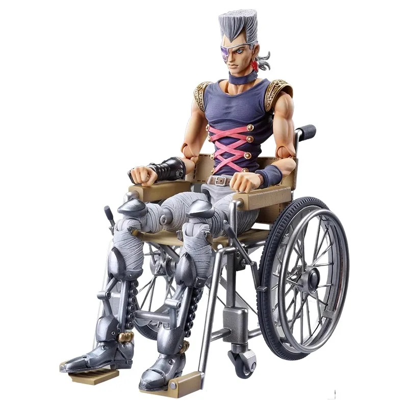 

In Stock Genuine MEDICOS SUPER ACTION STATUE JEAN PIERRE POLNAREFF JoJo's Bizarre Adventure Authentic Collection Model Animation