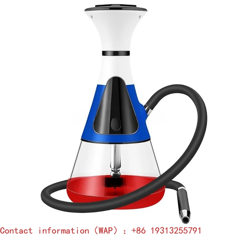 

Russia Market Seller E-hookah E-shisha Electric Shisha Hookah Kit with 20000mAh Battery for 2 Hour Smoking for Real Shisha