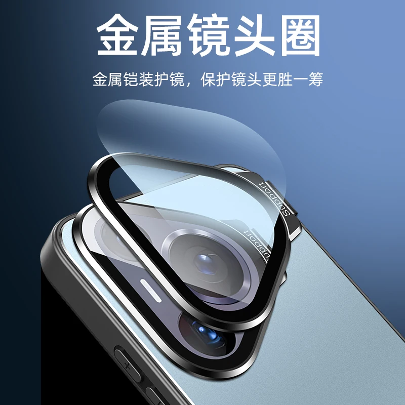 Case For HUAWEI Pura 70 Pro Pura 70 Ultra Metal Invisible Bracket Acrylic Cover For HUAWEI Pura 70 Ultra Pro Shockproof Bumper