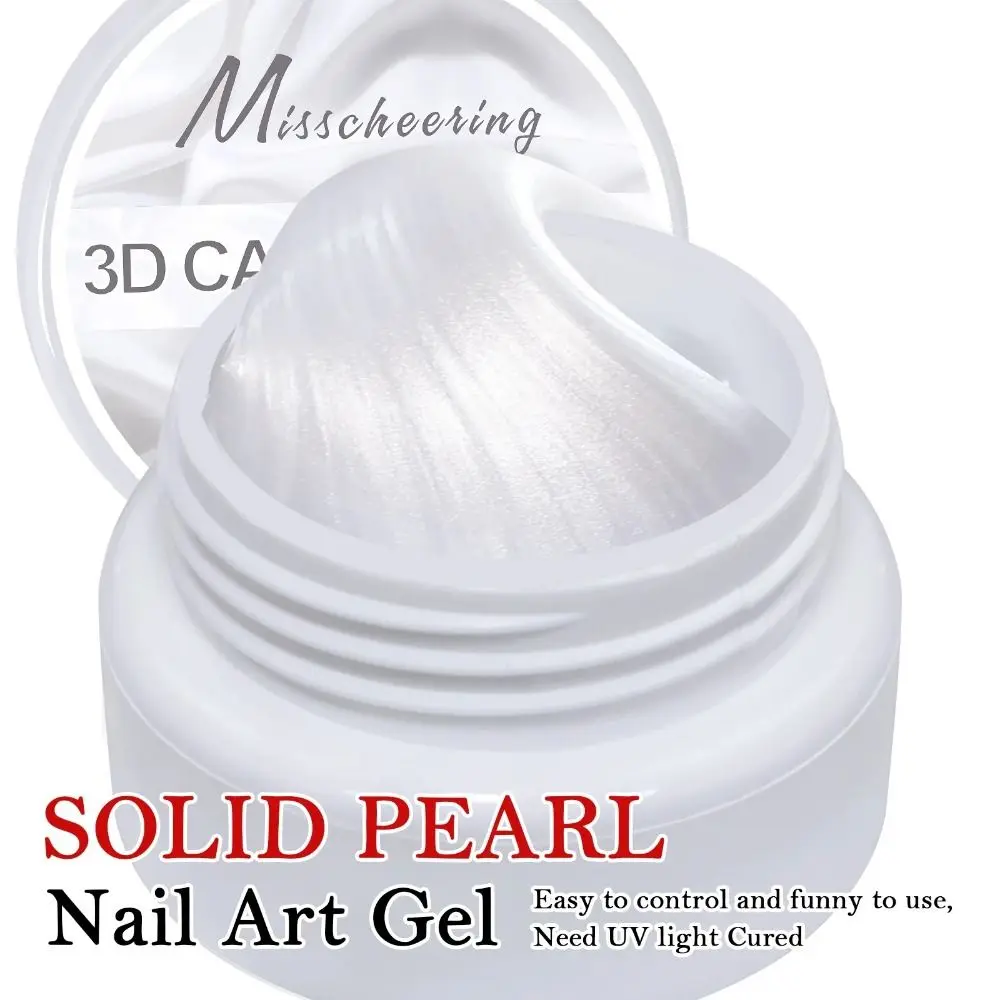 Nouveau Bricolage Nail Art Gel vernis à ongles Gel dur 5ml ongles style adhésif antiadhésif longue durée ongles paillettes