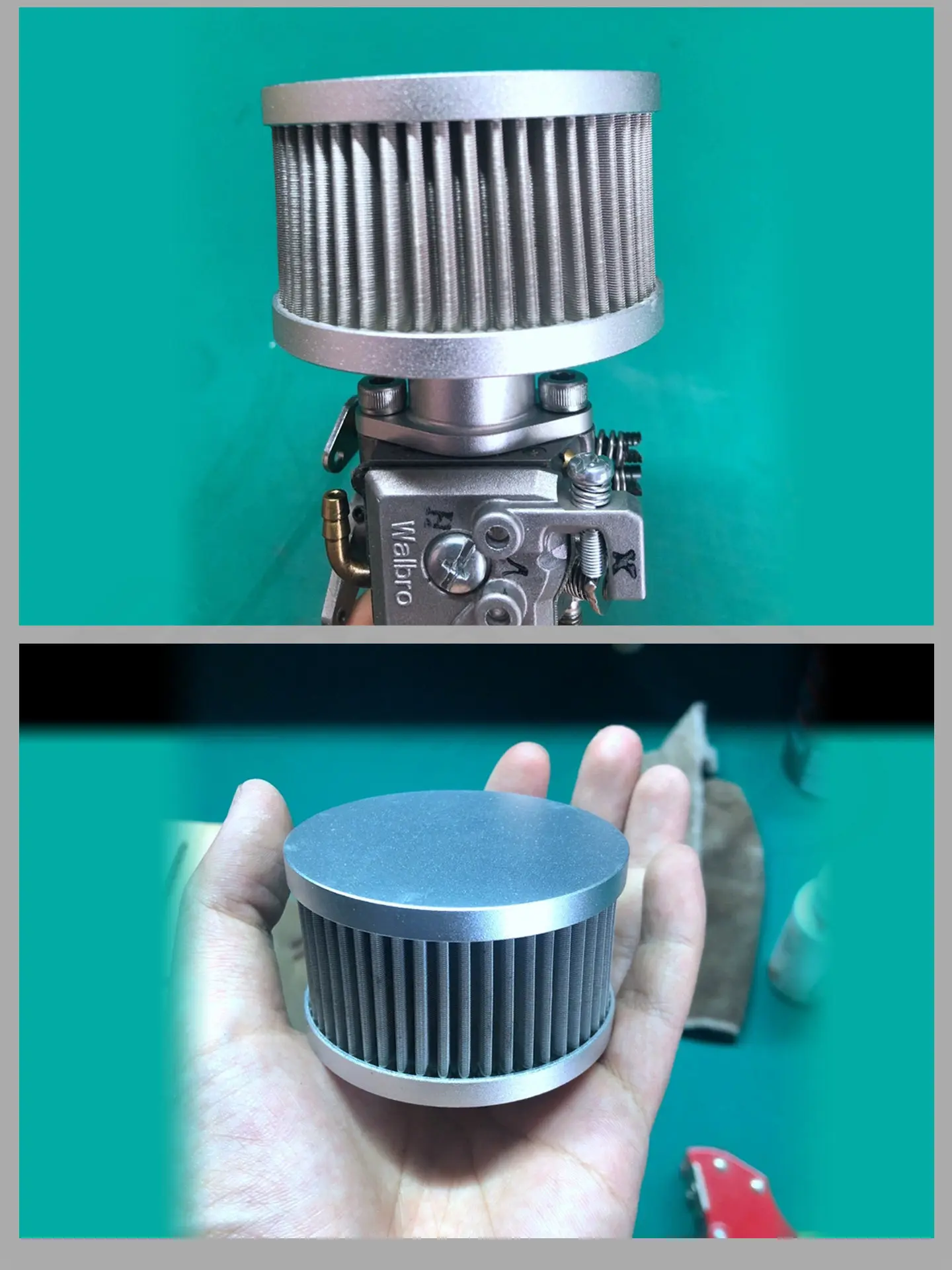 Engine Air Filter for RC DLE Engine 20 30 35 40 60 85 111 120 170 RC Fixed Wing Car Motor Part