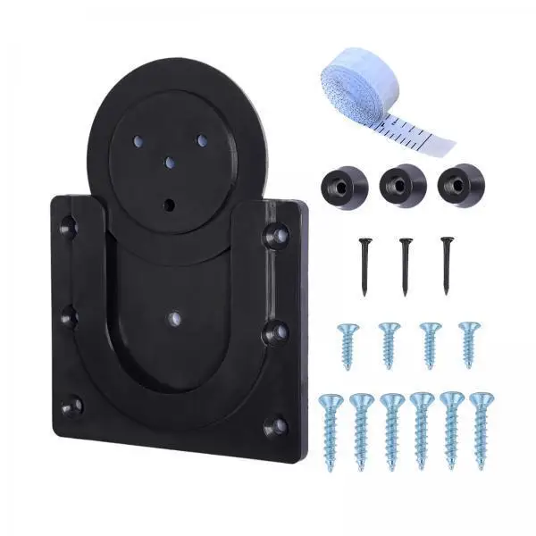 

Durable Plastic Dartboard Mounting Bracket Set Easy Install Holder and Tape for Dart Boards Wall Use