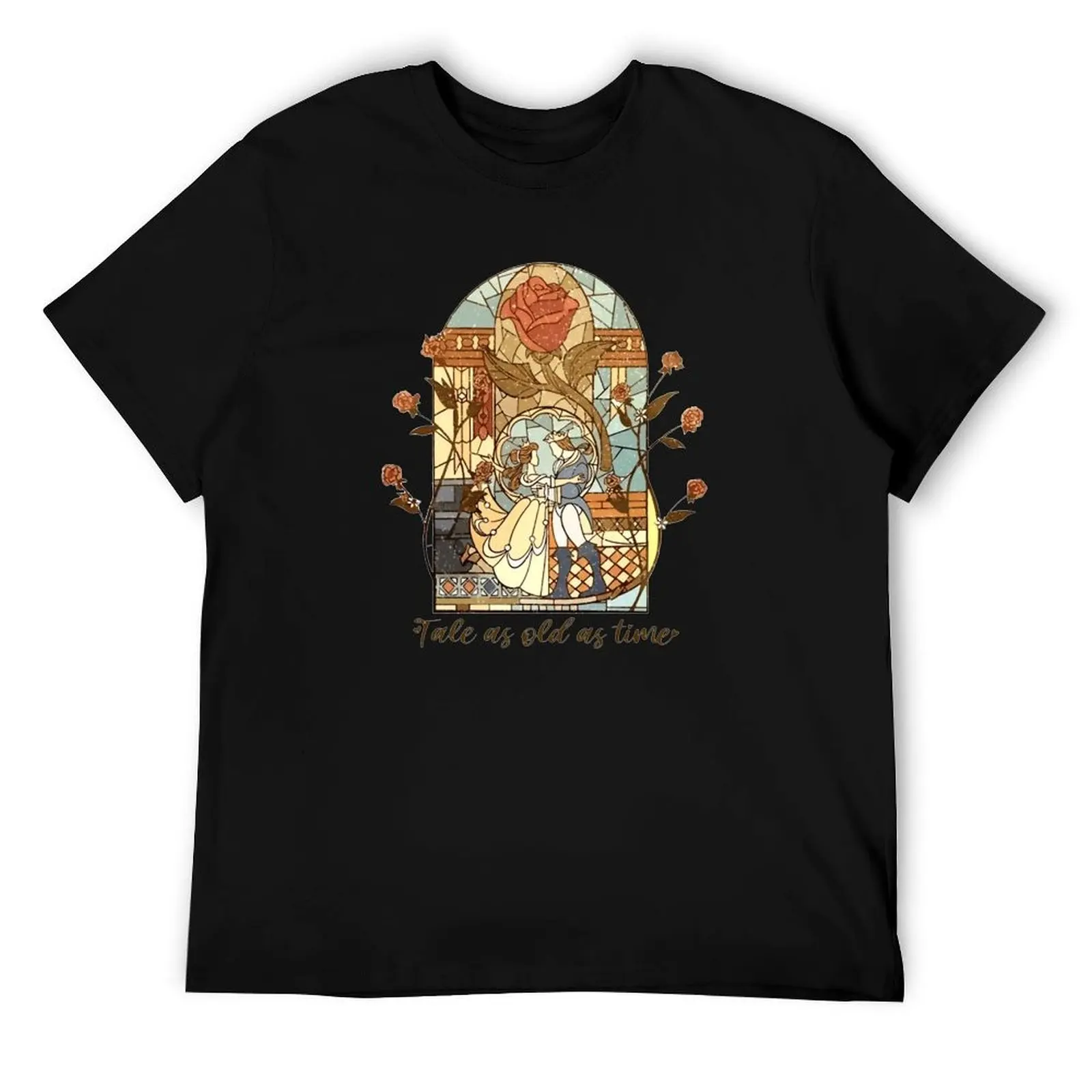 

Tale As Old As Time T-Shirt t shirt man cotton anime t shirts oversize t shirt men 100% cotton luxury brand T-Shirt