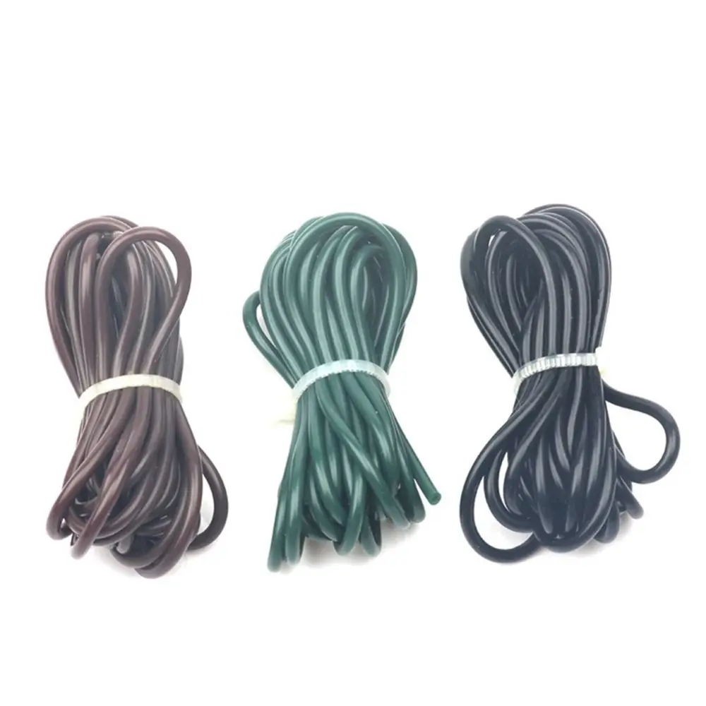 

Practical 1m/2m Rig Tubing Carp Fishing Rope Tricolor Diameter 1mm Silicone Rig Tubing Carp DIY Soft Carp Fishing