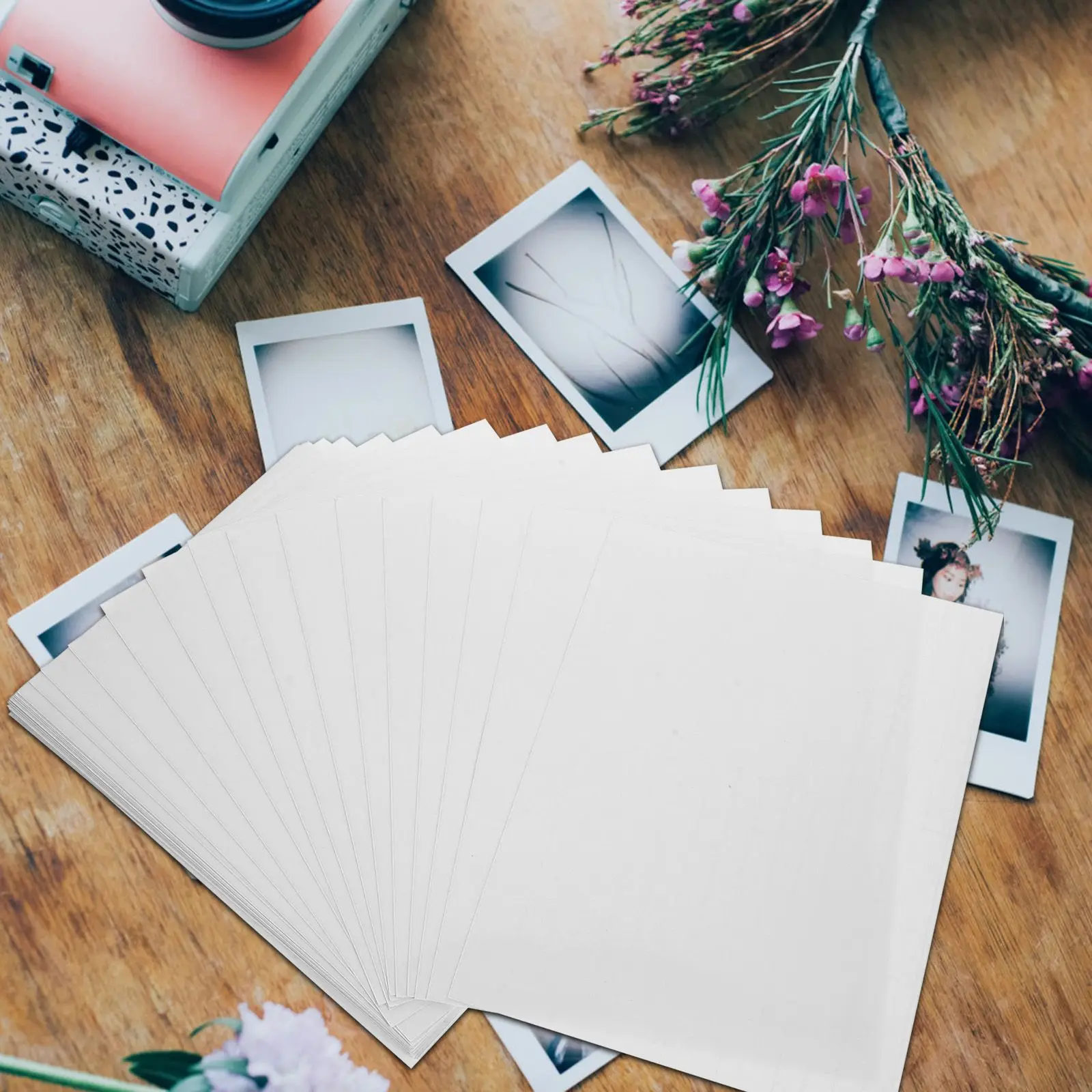 50 قطعة فيلم رقيقة واقية A5 واضح ذاتية اللصق صفائح التصفيح بولي كلوريد الفينيل ملصق تعزيز سطوع اللون التشبع الصفر