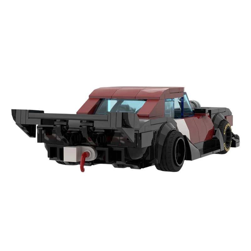 366PCS MOC-238200 Retro Sportwagen Stad Snelheid Kampioen Technische Racewagen Bouwstenen Model Speelgoed Jongen Kerstcadeau