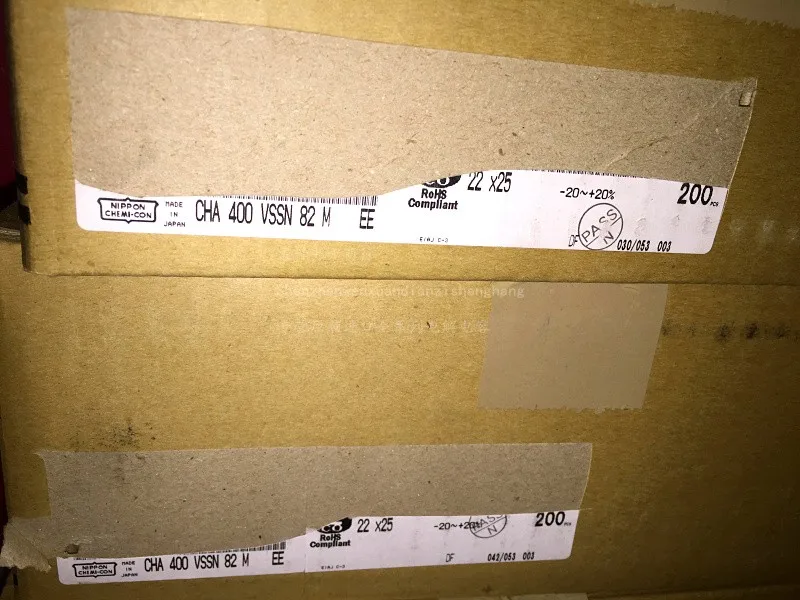 2024 جديد نيبون KXG 400V82UF 18X25 مللي متر NCC مُكثَّف كهربائيًا 82 فائق التوهج 400V CHEMI-CON 82 فائق التوهج/400v kxg رائجة البيع