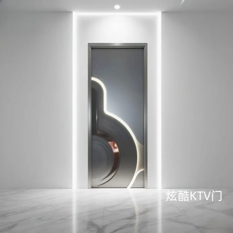 KTV soundproof bar door foot bath bathroom door Internet celebrity only