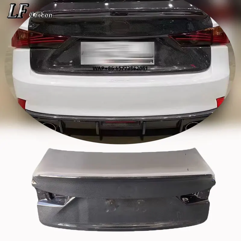 

Carbon Fiber Trunk Lid for Lxus IS Sedan Body Parts for IS200t IS250 IS300 IS350 Models