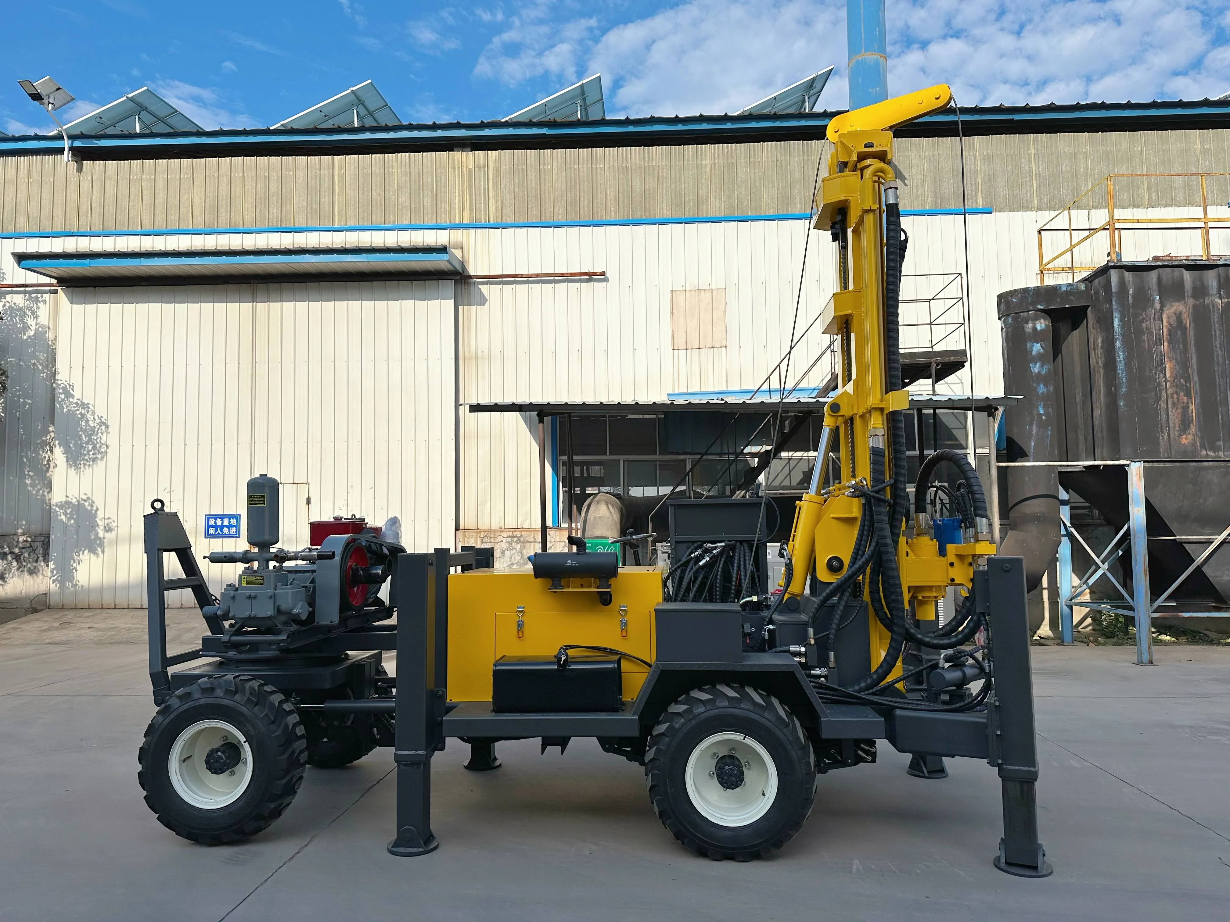تخصيص المحمولة الديزل آبار المياه الهوائية الصغيرة 200 متر آلة حفر الآبار جهاز الحفر الدوارة الآبار العميقة