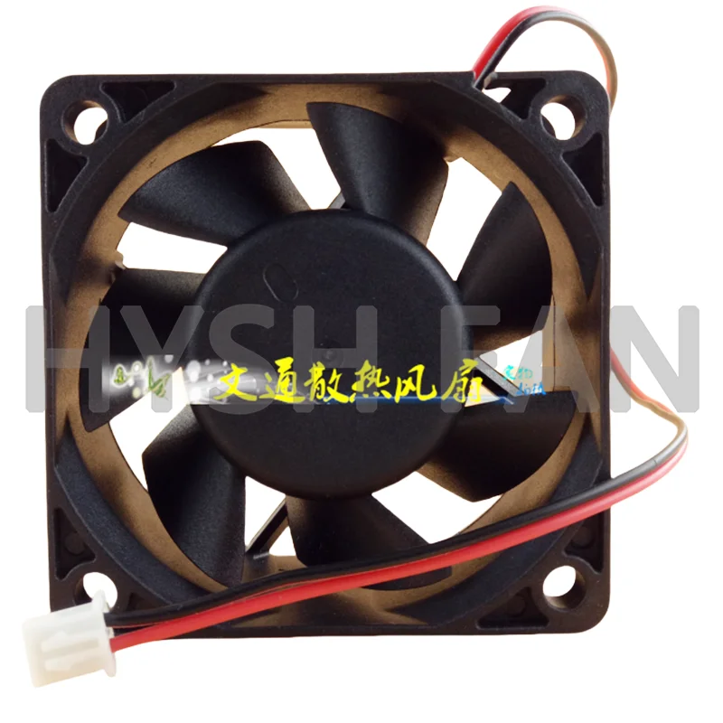 Ventilador de 2 fios hd-6025h24b, 24v, 0.23a, 12v, 0.32a