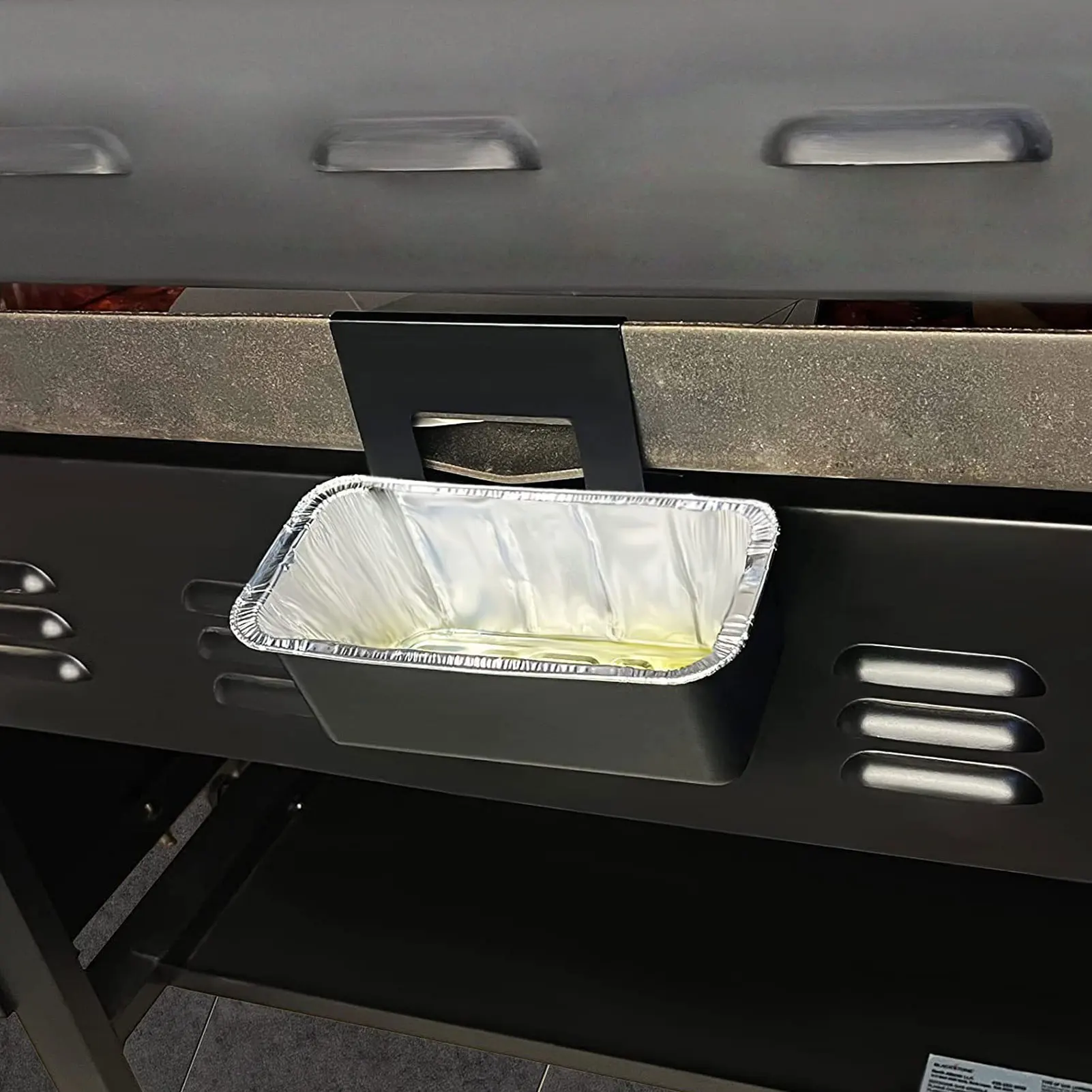 Outdoor Cooking Grease Drip Tray Aluminum Oil Collector for Griddles 17 22 28 36 Inch Durable BBQ Accessories