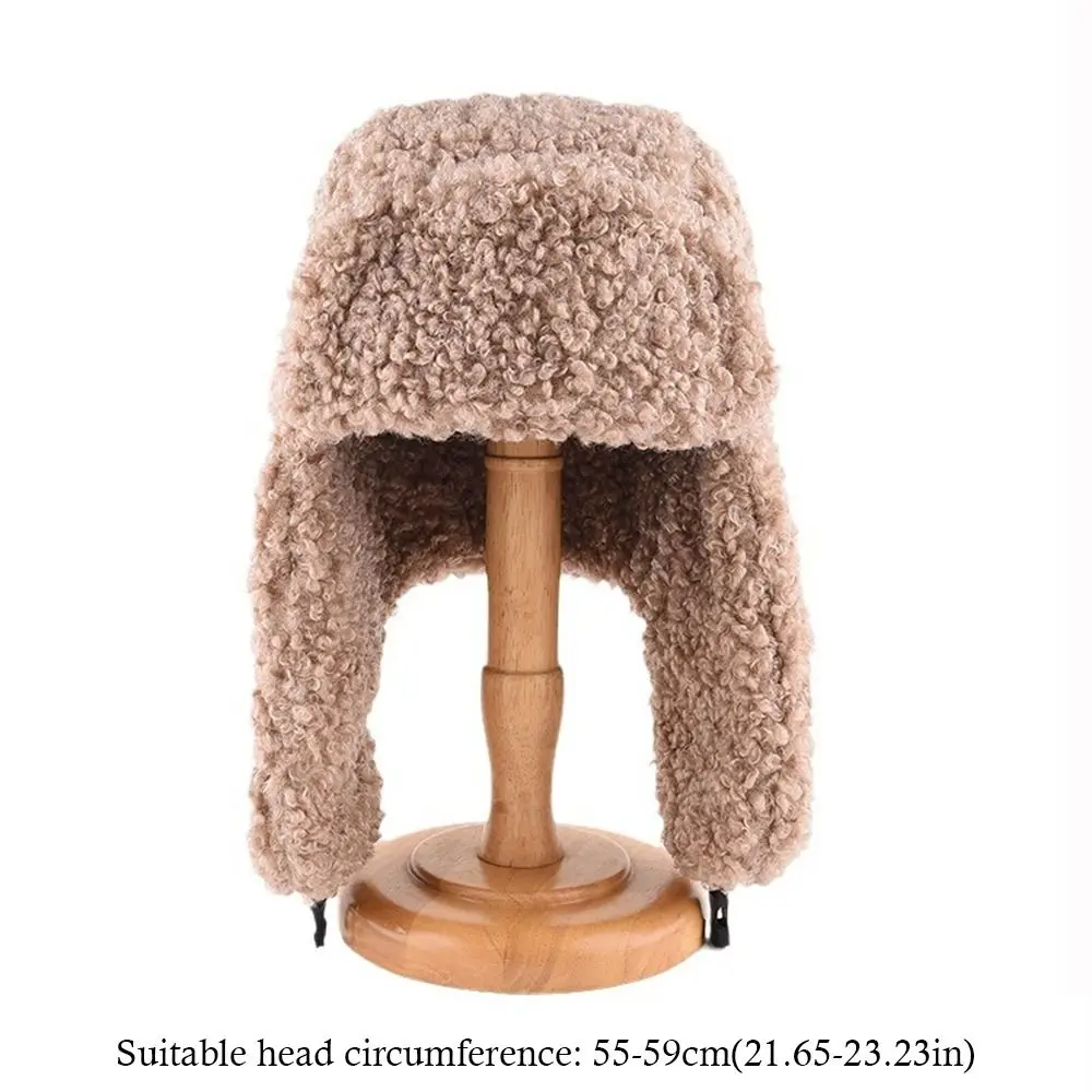 قبعة كاجوال بلون سادة، قبعات شتوية دافئة سميكة للنساء والفتيات #6