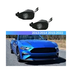 Per ford Mustang 2013-2022 LED Side pozzanghera Laser-specchietto retrovisore pozzanghera benvenuto luci Logo di cortesia