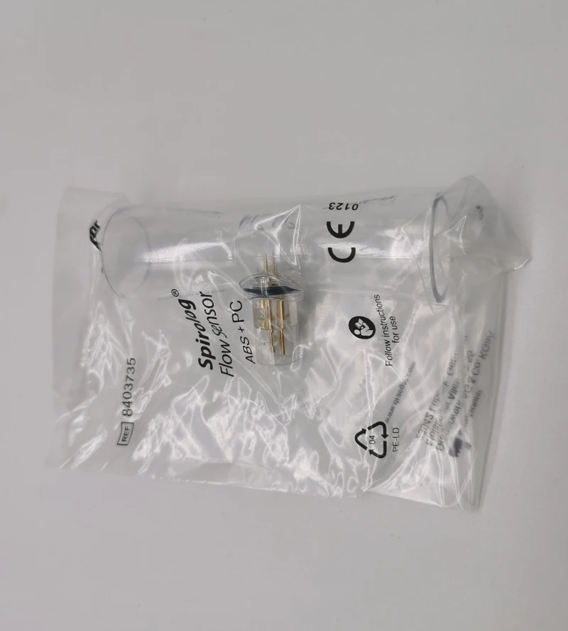 Sensor de fluxo Dr-ager Spirolog desinfetável original 8403735, 5 unidades/caixa