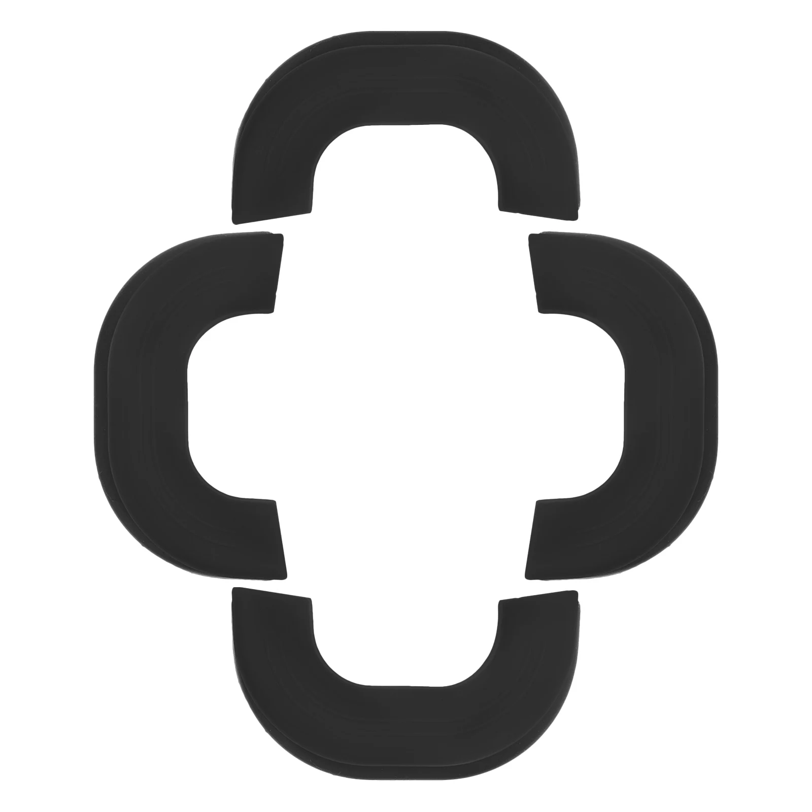 

4Pcs Silicone Hot Handle Sleeves Skid-Resistant Oven Gloves Kitchen Tools Pot Handle Covers Kitchen Tools