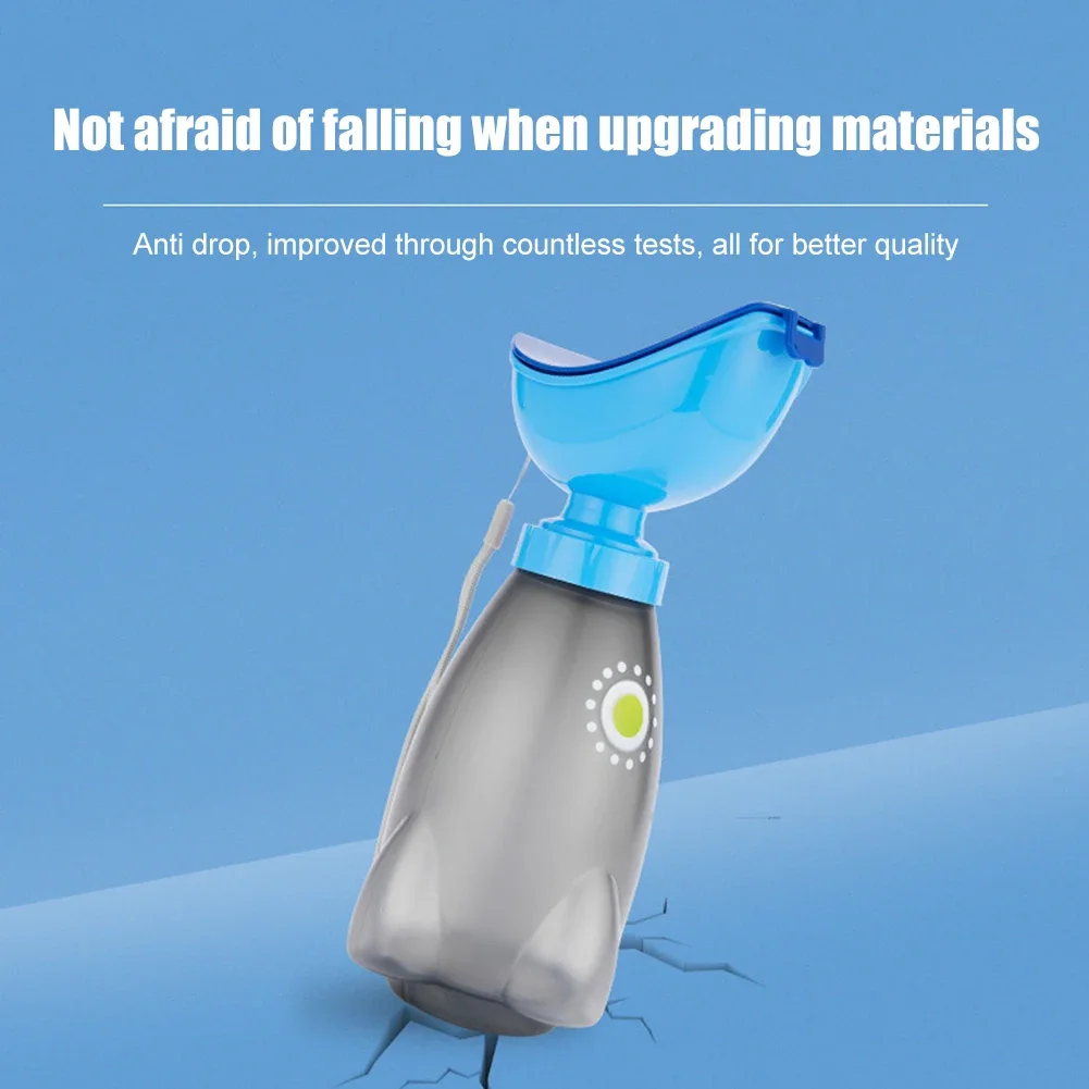 Travel Outdoor Portable Unisex Urinal Bottle Toilet Anti Drop Ergonomic Design 600ml Urinal Funnel Urinals Incontinence Bottles