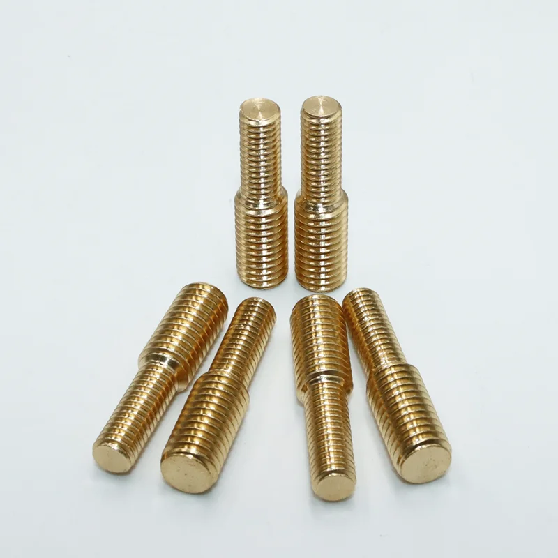 Messing-Konverter-Gewindeschraube, metrisches Gewinde, doppelseitige Konvertierung, Reduzierbolzen M3-M12 für Kamerastativ, Einbeinstativ, Adapterhalterung – Detail 1