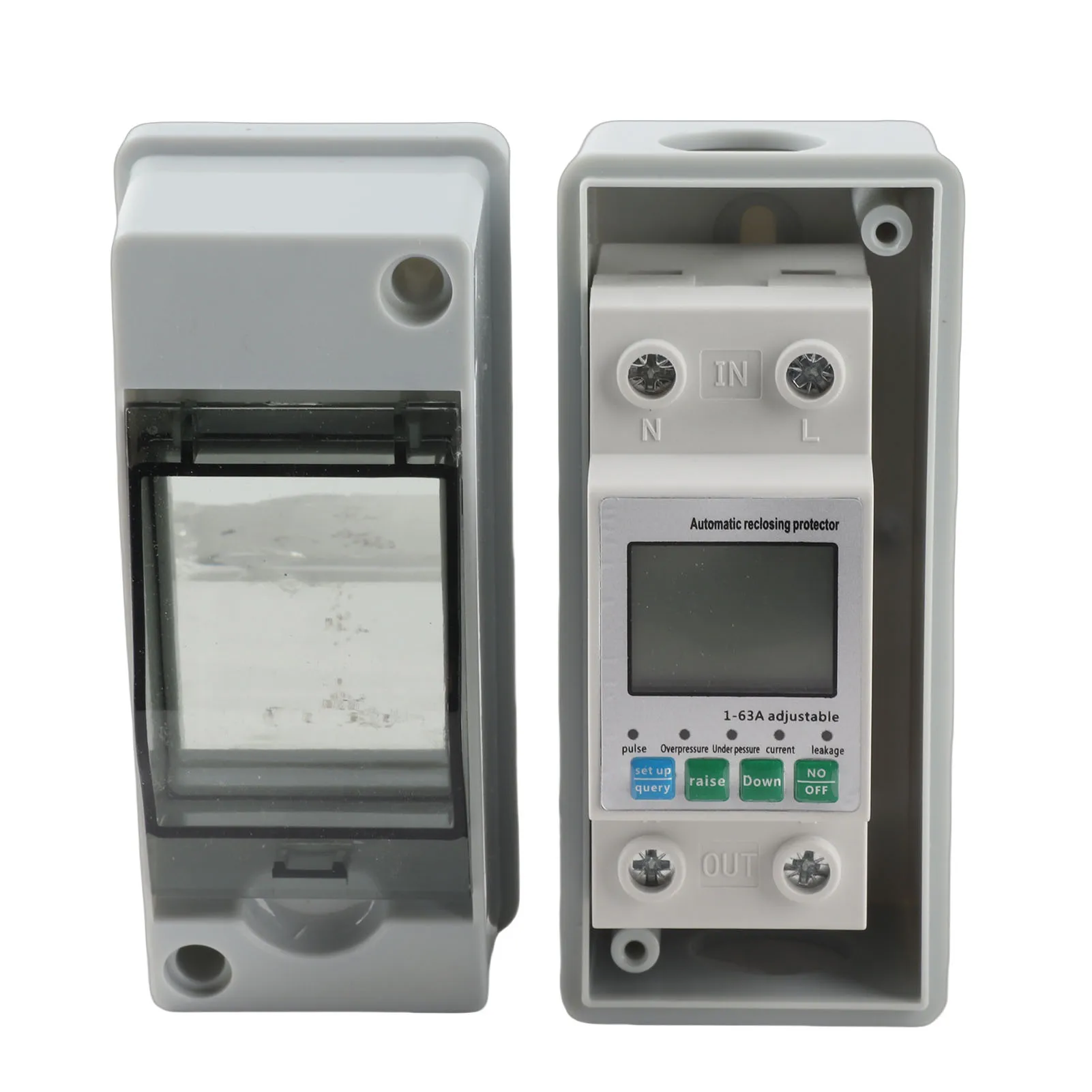 

Умный автоматический выключатель с распределительной коробкой, миниатюрный, однофазный, для монтажа на DIN-рейку, с автоматическим повторным включением и защитой от перенапряжения/пониженного напряжения