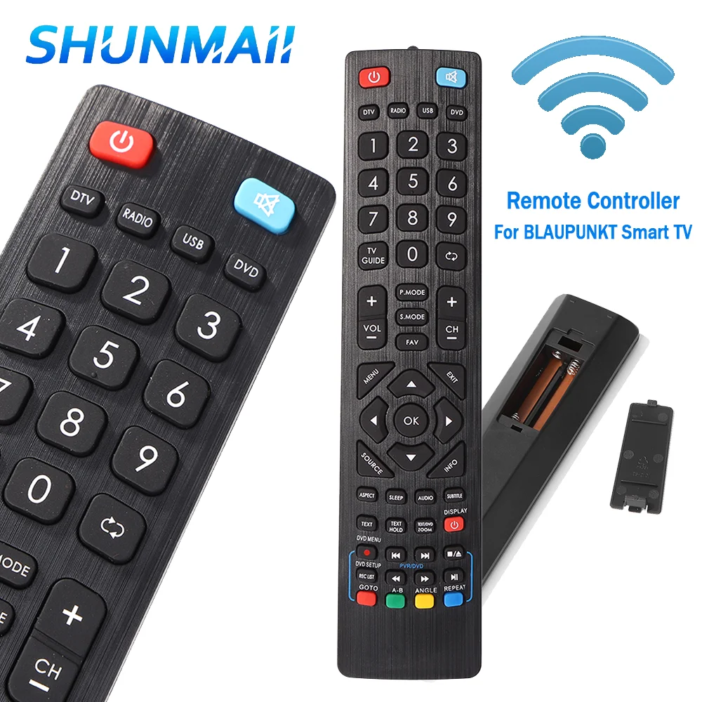 Smart TV Wireless Remote Controller for BLAUPUNKT 157I-GB-3B-HBCDUP 32/131J-GB-1B-F3HCU-UK Replace Remote Controller