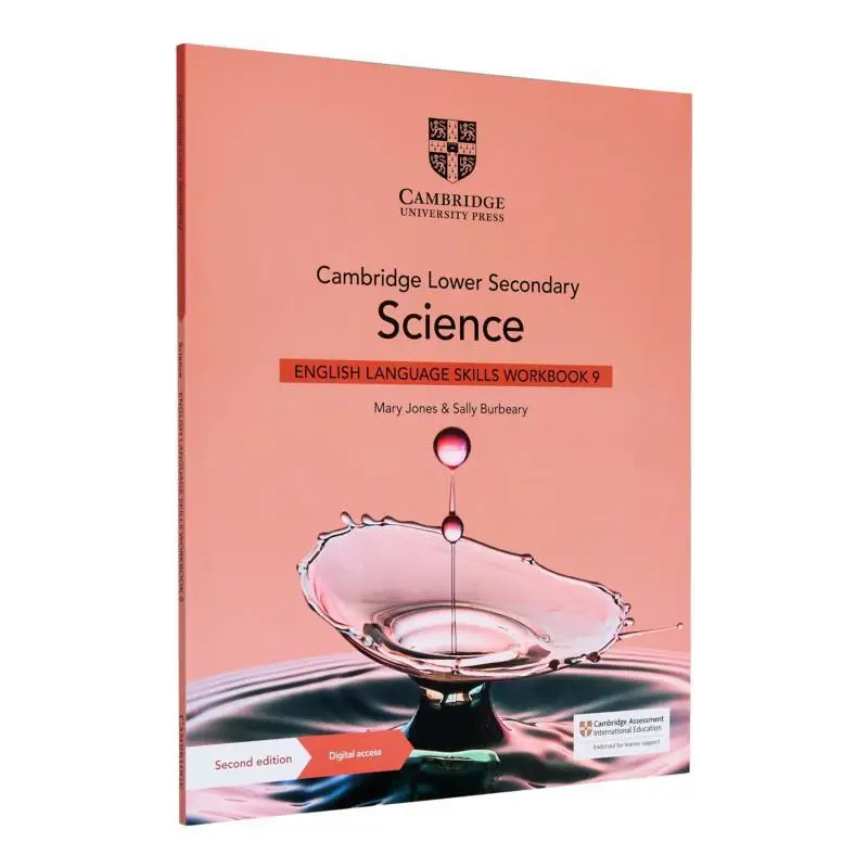 

Кембриджская рабочая тетрадь для нижней вторичной науки на английском языке 9 с цифровым доступом 1 год Мэри Джонс 9781108799065