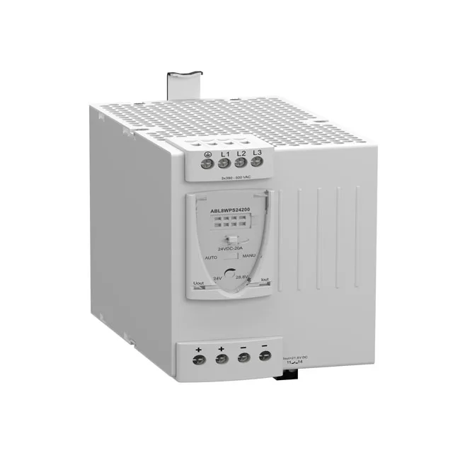 

3 Phases 380 to 500V AC 24V 20A Regulated Switch ABL8WPS24200 Power Supply