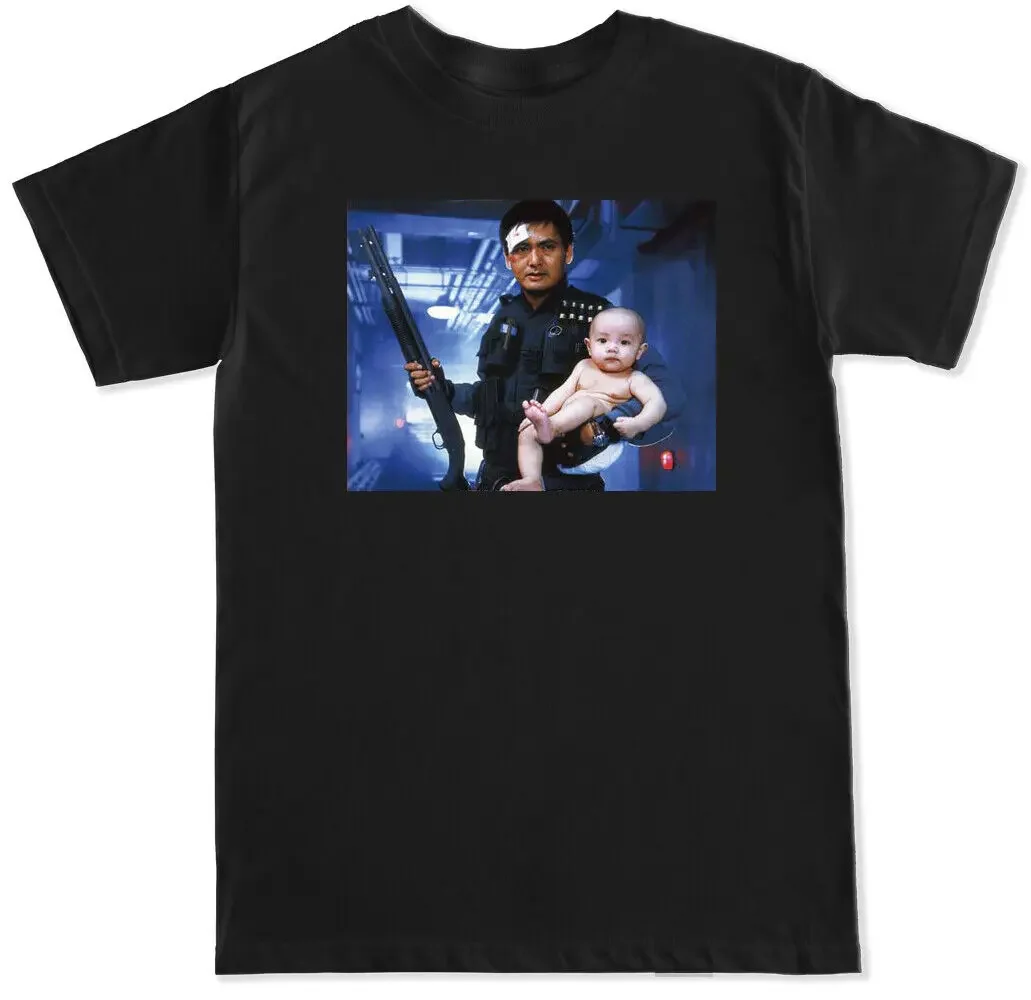 ''HARD BOILED CHOW YUN FAT 1990S 90S MOVIE FUNNY RETRO FILM CLASSIC MENS T SHIRT