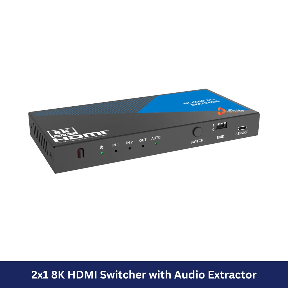 

Новый переключатель 8K60 HDMI 2/4x1 Audio De-embedder с аудиоэкстрактором ARC eARC Audio Breakout