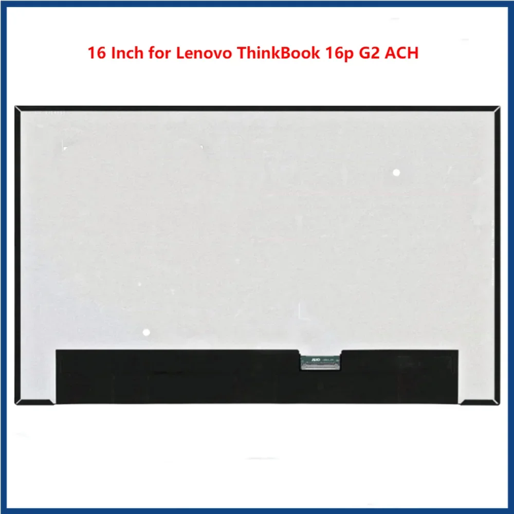 16 pollici per Lenovo ThinkBook 16p G2 ACH Display LCD a LED Pannello IPS QHD 2560x1600 60Hz