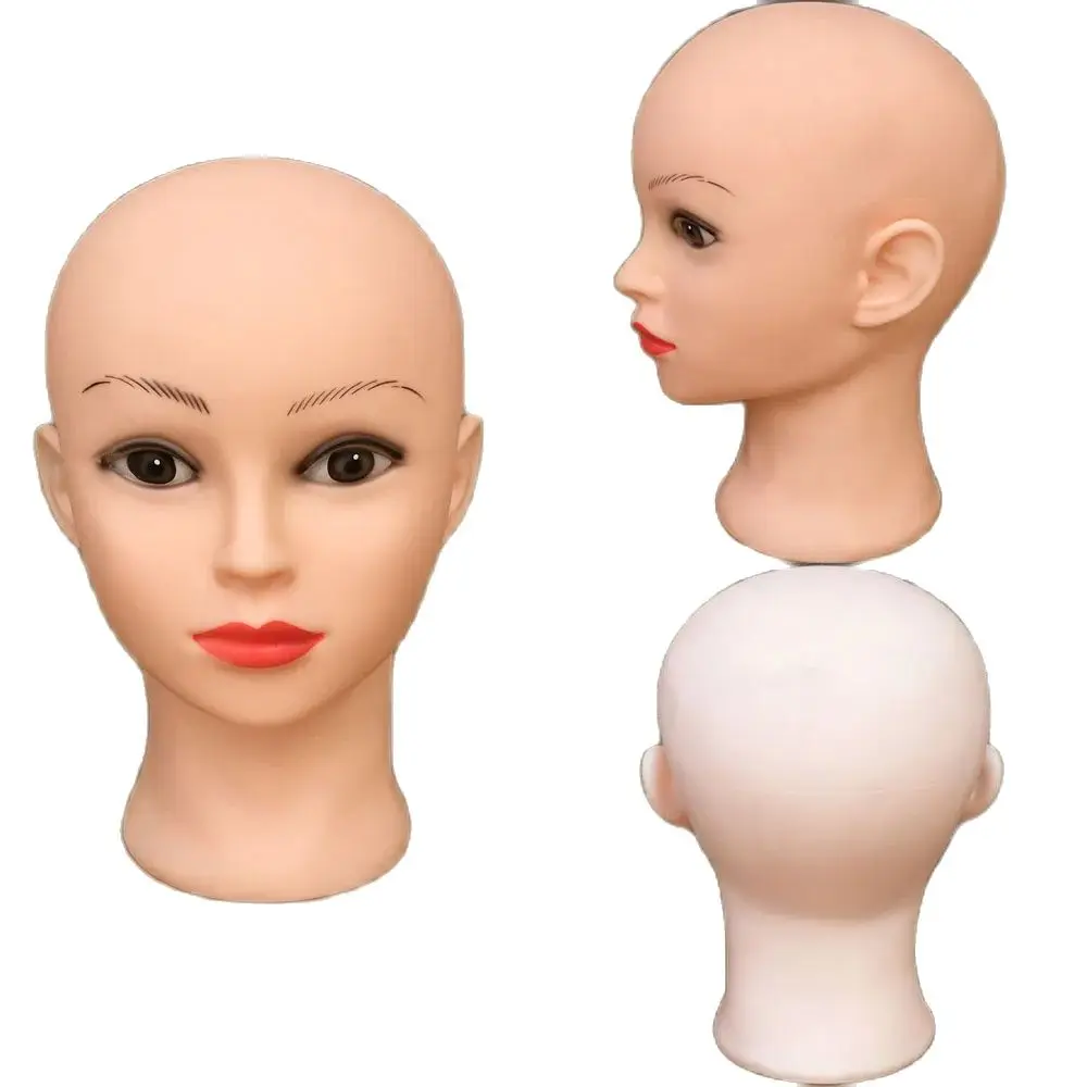 Top Selling Female Mannequin Head Without Hair For Making Wig Stand and Hat Display Cosmetology  Training Head mannequin head