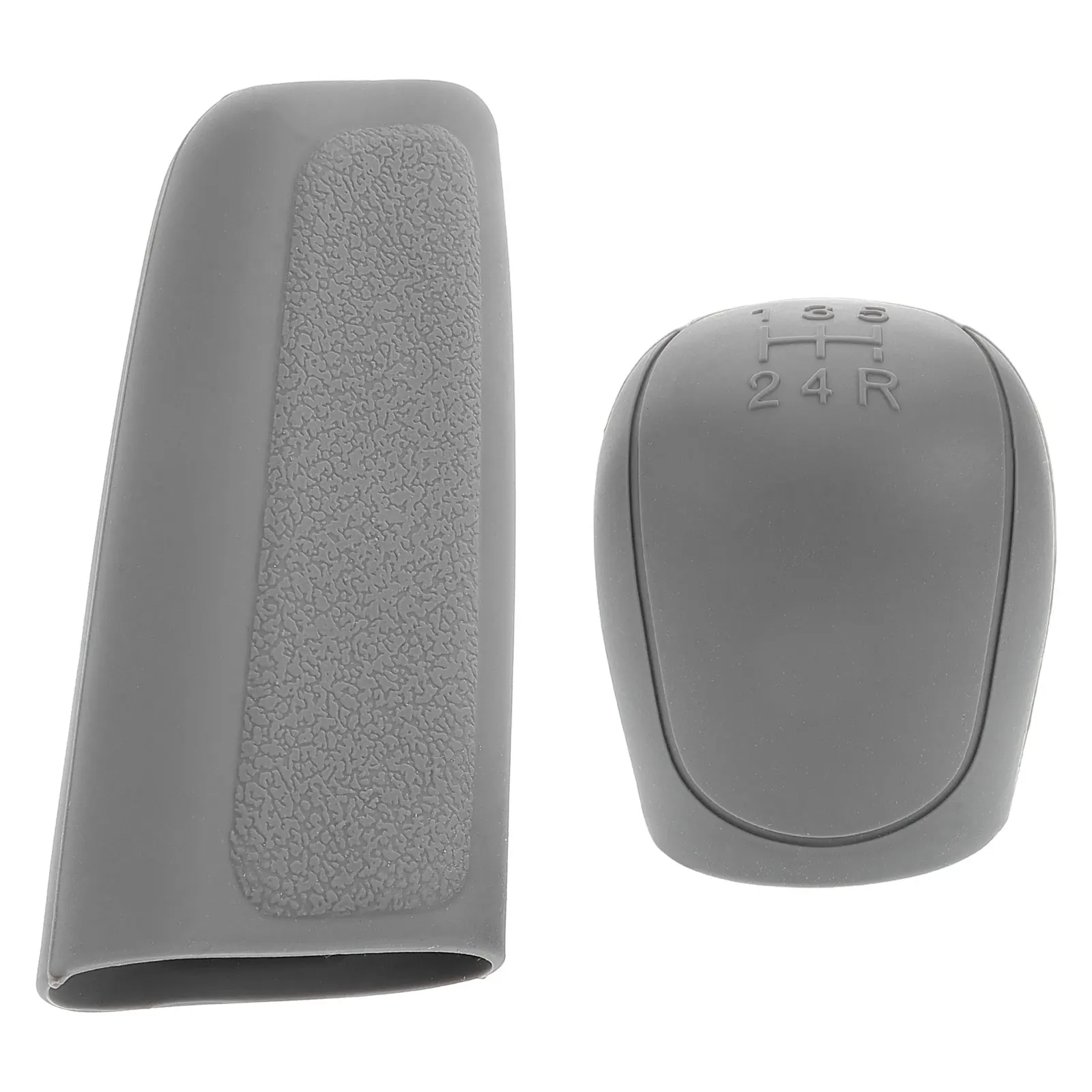 

Car Interior Set Cars Lever Protector Protection Cap Grey Gear Shift Knob Silicone Cover