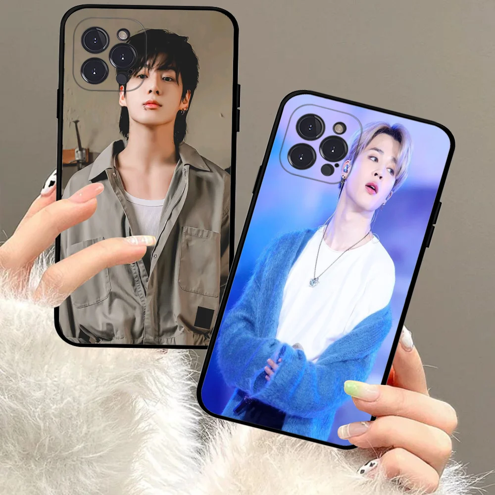 Singer J-JIMINS-S Phone Case For IPhone 16 15 14 11 12 13 Mini Pro XS Max Cover 6 7 8 Plus X Funda Shell