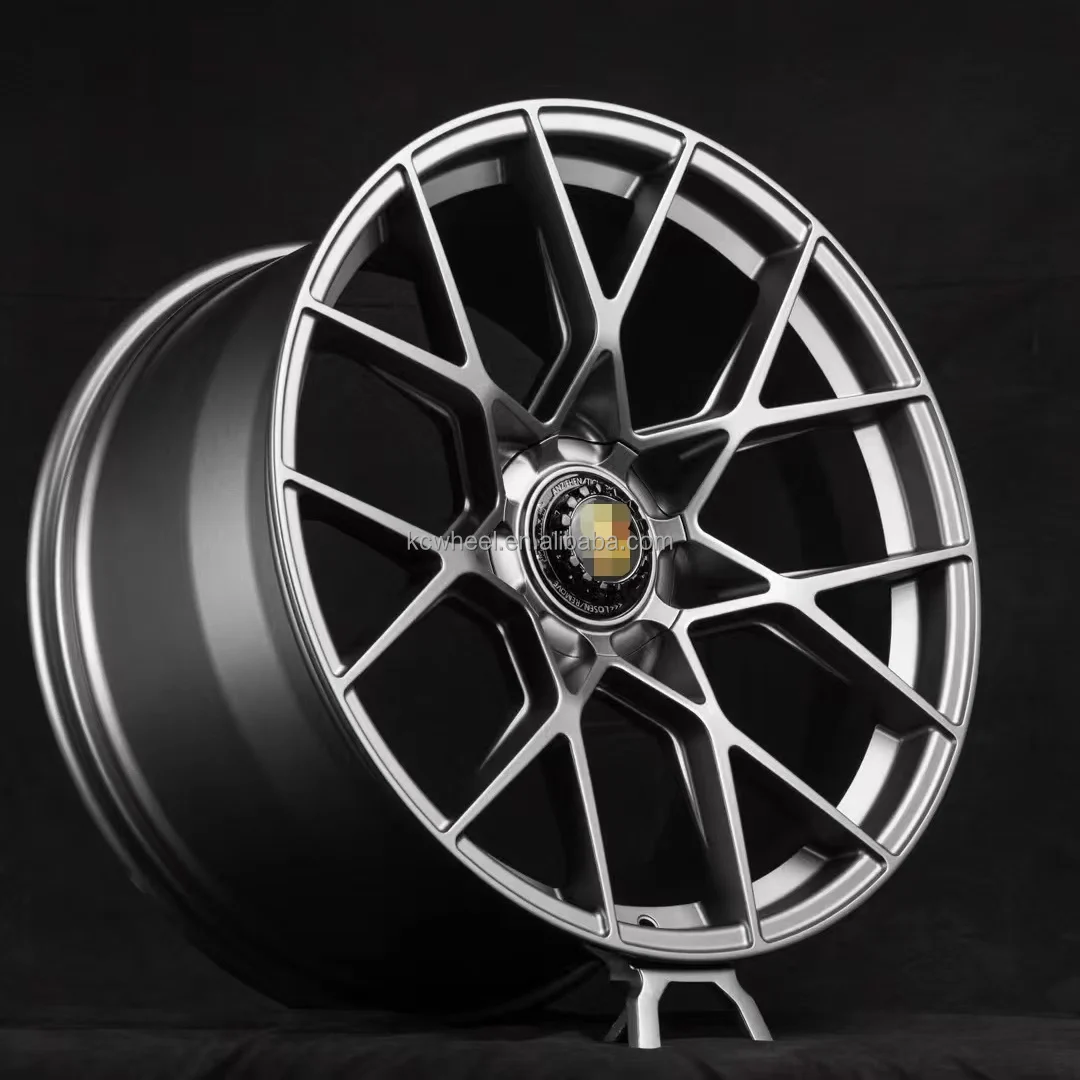 ปรับแต่ง 20 22 นิ้วอลูมิเนียมปลอมแปลงล้อรถโดยสาร Multi-Spoke 5X130PCD สําหรับ Porsche ที่มีสี 25-40 มม.