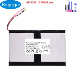 New 7.6V 5000mAh AKPAD AK15815 15.6 J4152 DC 6173145 Notebook Laptop Battery 10 PIN 8 Wire Plug