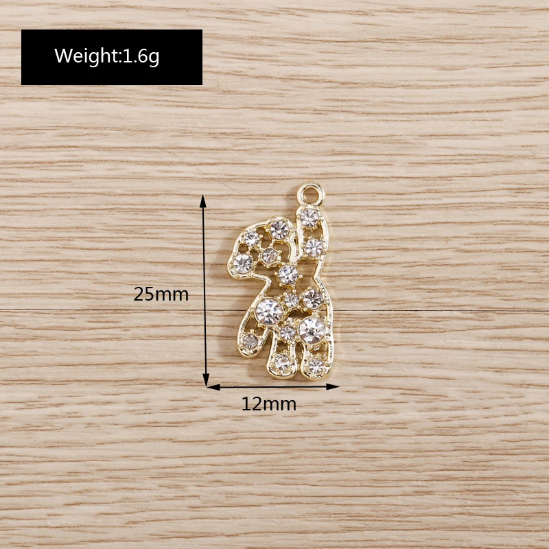 5 Stück 12 x 13 mm niedliche Perlen-Bowknot-Charms für Schmuckherstellung, Damenmode, Tropfen-Ohrringe, Anhänger, Halsketten, DIY-Armband, Basteln, Geschenk – Detail 5