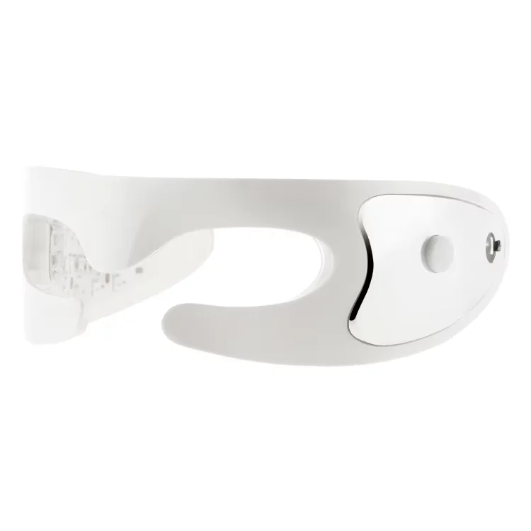 Máscara de olho led terapia de luz vermelha vibração massageador para rugas olheiras anti envelhecimento redução de inchaço dispositivo de cuidados com a pele