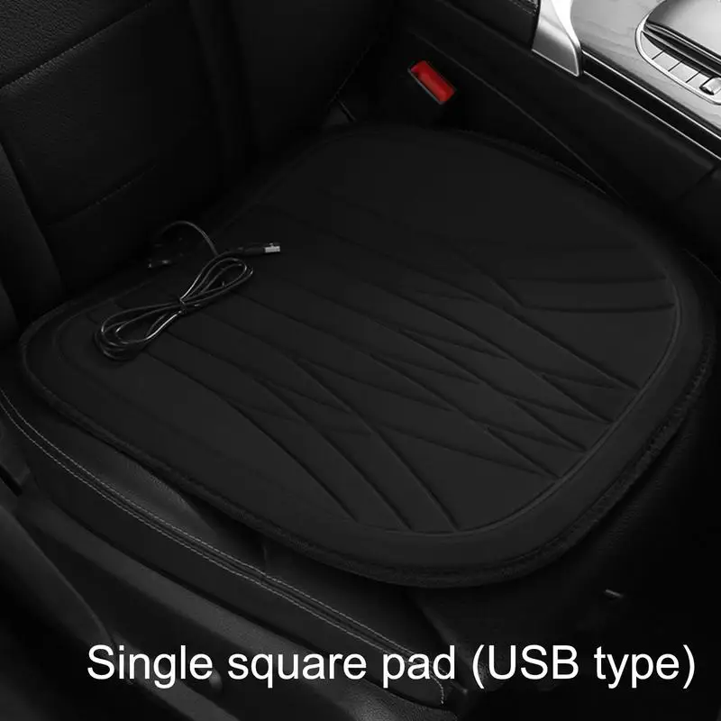 

Heated Car Seat Cover Car Heating Cushion Winter Heated Seats 12V Seat Cushion Car Seat Warmer For Front/Rear Seats Cardriver