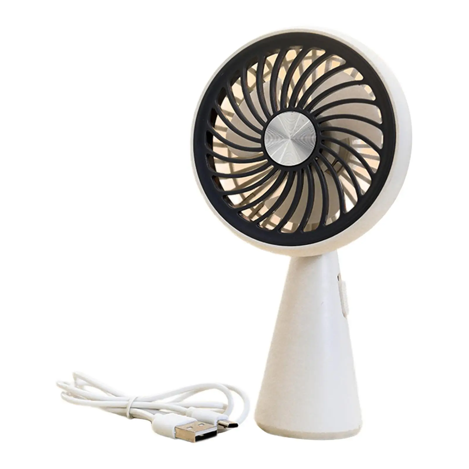 Handheld Fan Lightweight Personal Small Desk Fan Personal Air Conditioner for Dorm Outdoor Activities Shelf Desktop Bedroom