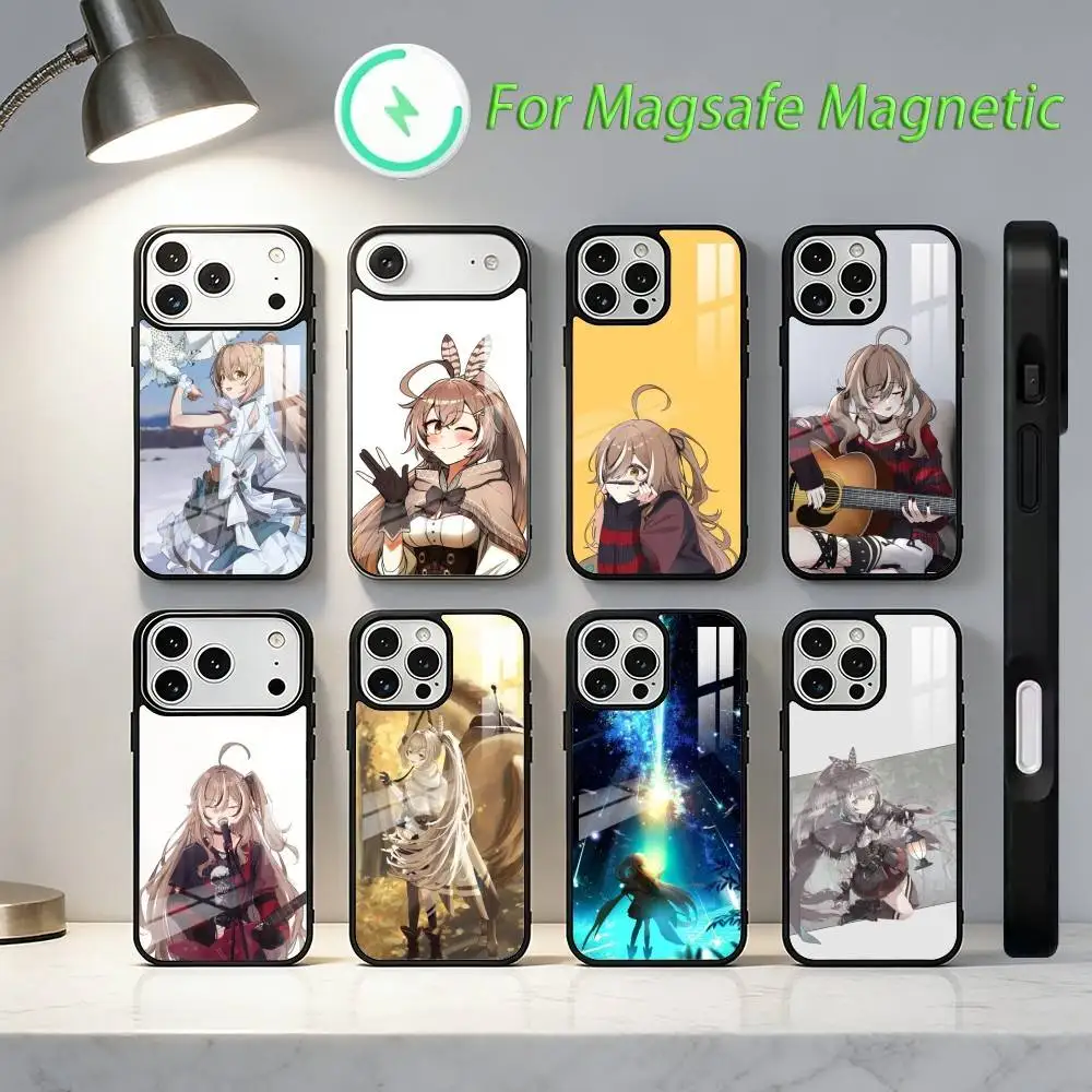 

Nanashi M-Mumei Cute Phone Case For iPhone 17,16,15,14,13,12,11,Plus,Pro,Max Magsafe Magnetic Wireless Charging