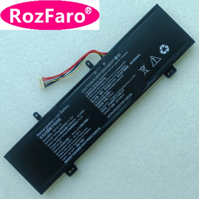 

RozFaro для Firebat ZhongYan U4 IARN39F01 626181-3S AEC626182-3S1P-N аккумулятор для ноутбука Firebat ZhongYan U6B IARN79F01