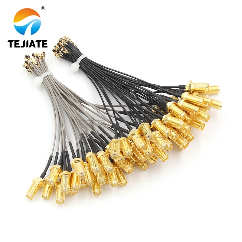 5PCS ipex to SMA connection cable WIFI/GSM/3G/4G male female extended antenna SMA to IPX first generation adapter cable