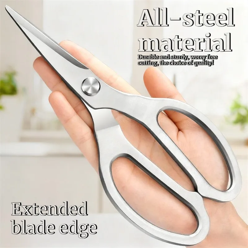 

Kitchen Scissors Home Multi functional Scissors Chicken, Duck, Goose Bones Strong Stainless Steel Scissors Chicken Bones
