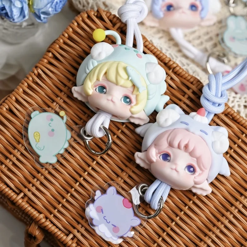 

Authentic New Product Mma Rice Roll Ocean Party Series Mysterious Surprise Blind Box Cute Lanyard Doll Surprise Gift