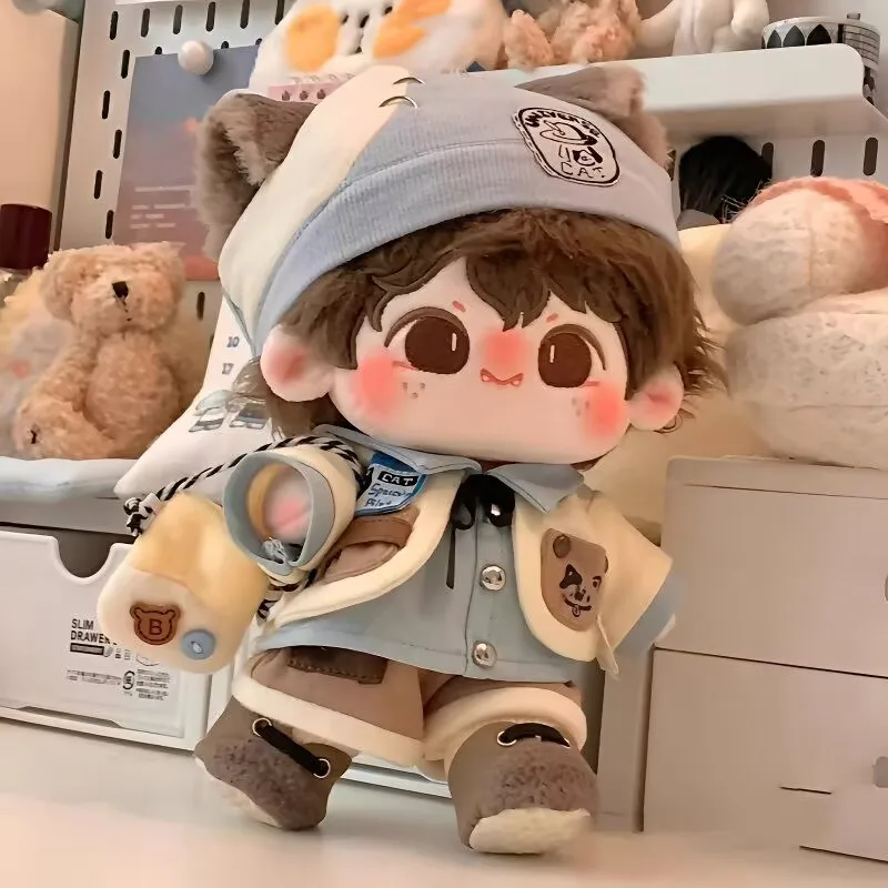 20cm cotton doll clothes, daily cute and cool set of doll clothes, no attribute doll replacement set view 3
