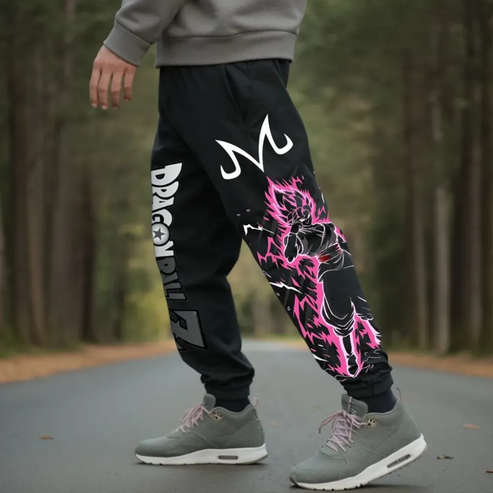 

Dragon Ball 2025 Autumn/Winter New Sweatpants Men's Casual Street Animation Printing Loose Hip-hop Sports Cotton Sports Trousers