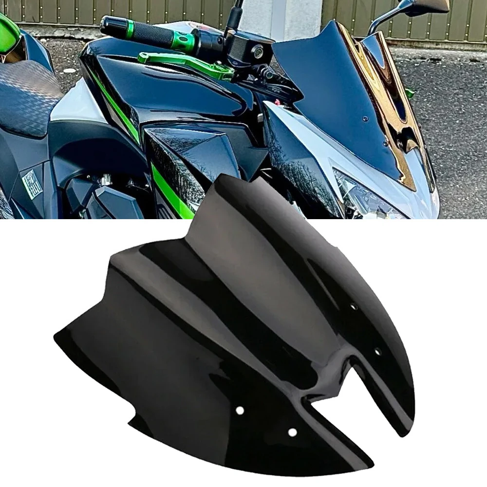 

For Kawasaki Z800 ZR800 2013 2014 2015 Motorcycle Front Windshield Windscreen Viser Visor Deflector Waterproof Fairing