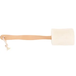 Loofah on a Stick Bath Scrubber Brush Skin Cleaning Exfoliating Home Bath Tool for Gentle and Effective Body Exfoliation