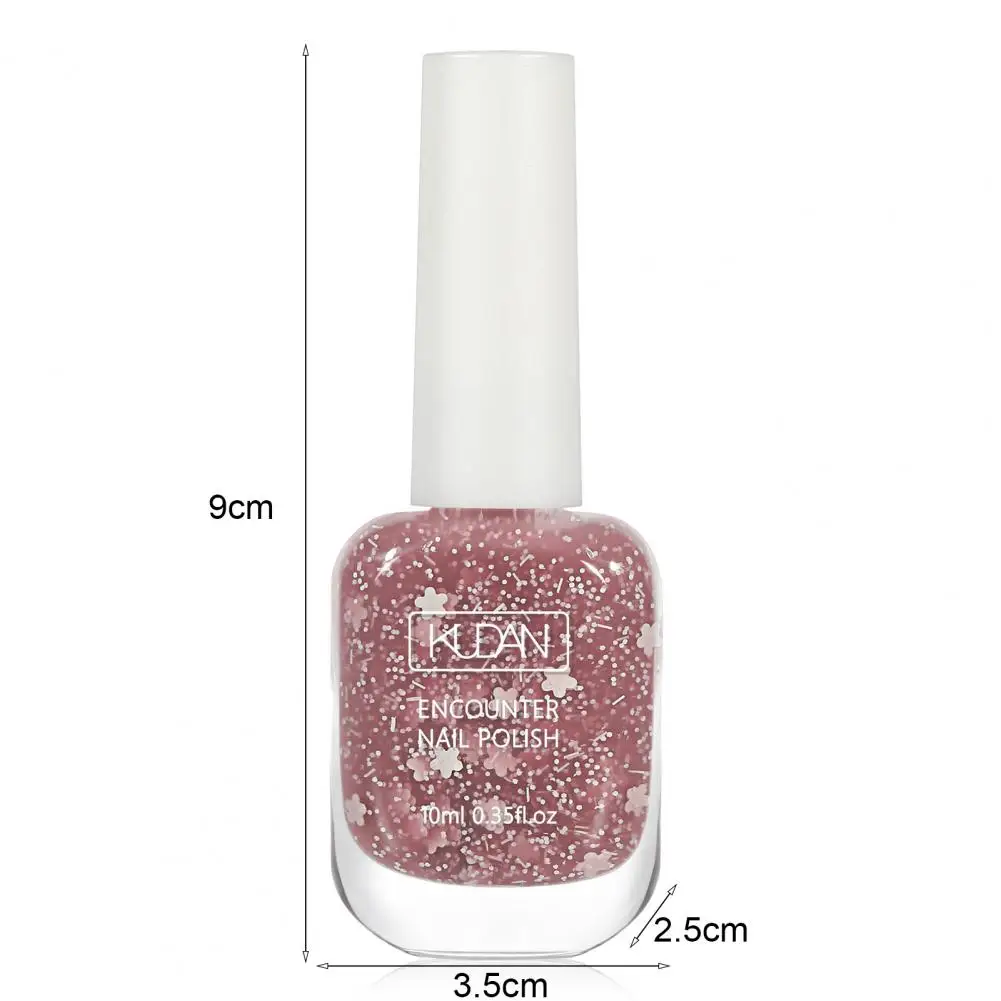 Esmalte Profissional para Nail Art, Soak Off Color Gel, Não Irritante, Secagem Rápida, Delicada, 10ml