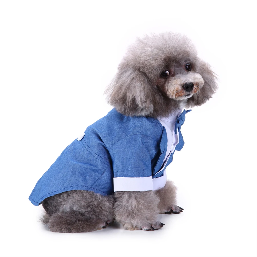 

dog clothes pet bow tie suit pet dog costume puppy formal clothing pet apparel