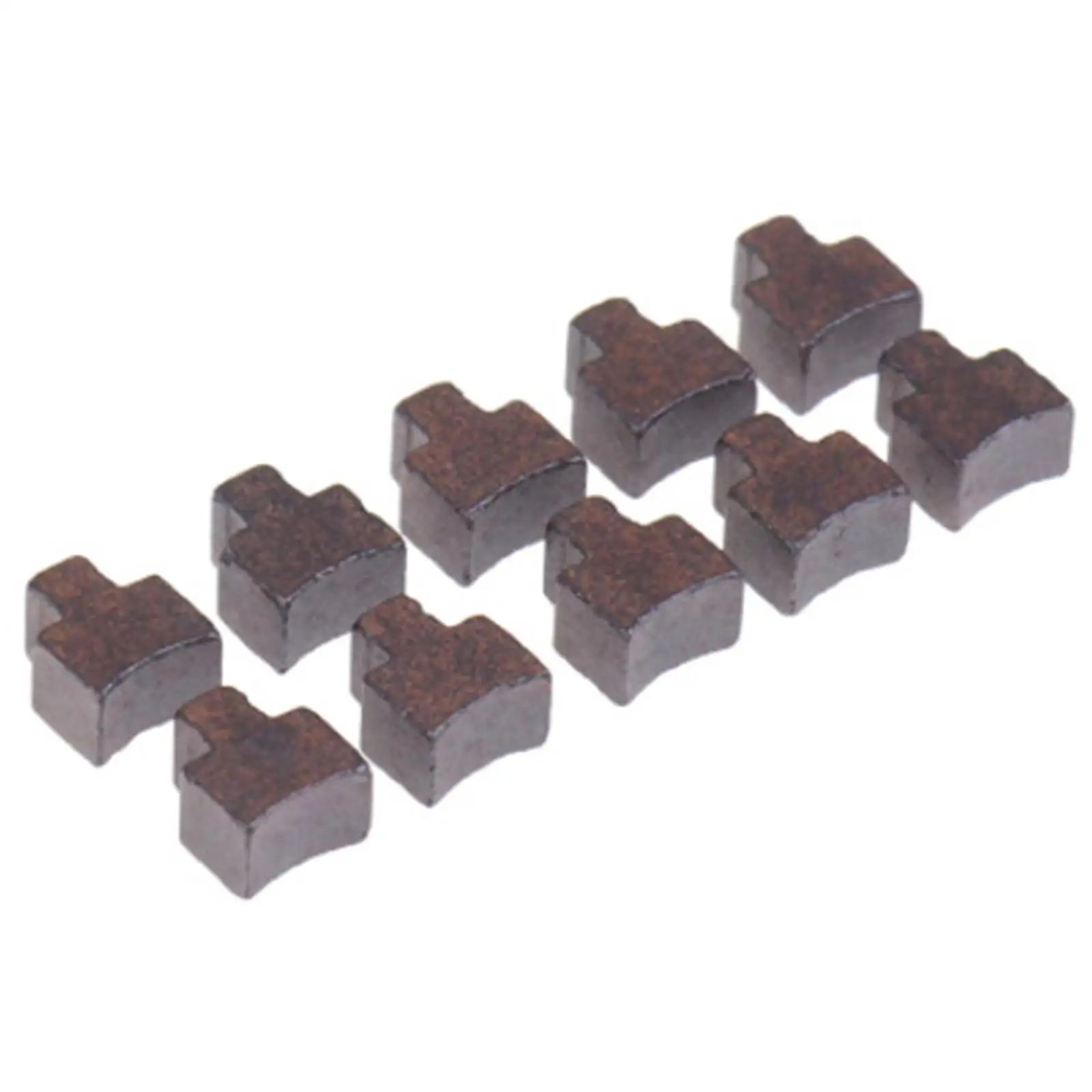 10Pcs Carbon Brush Compatibl Replaceable Brushes Replacement Parts Machine for Electric Motor Electric Drill Accessory